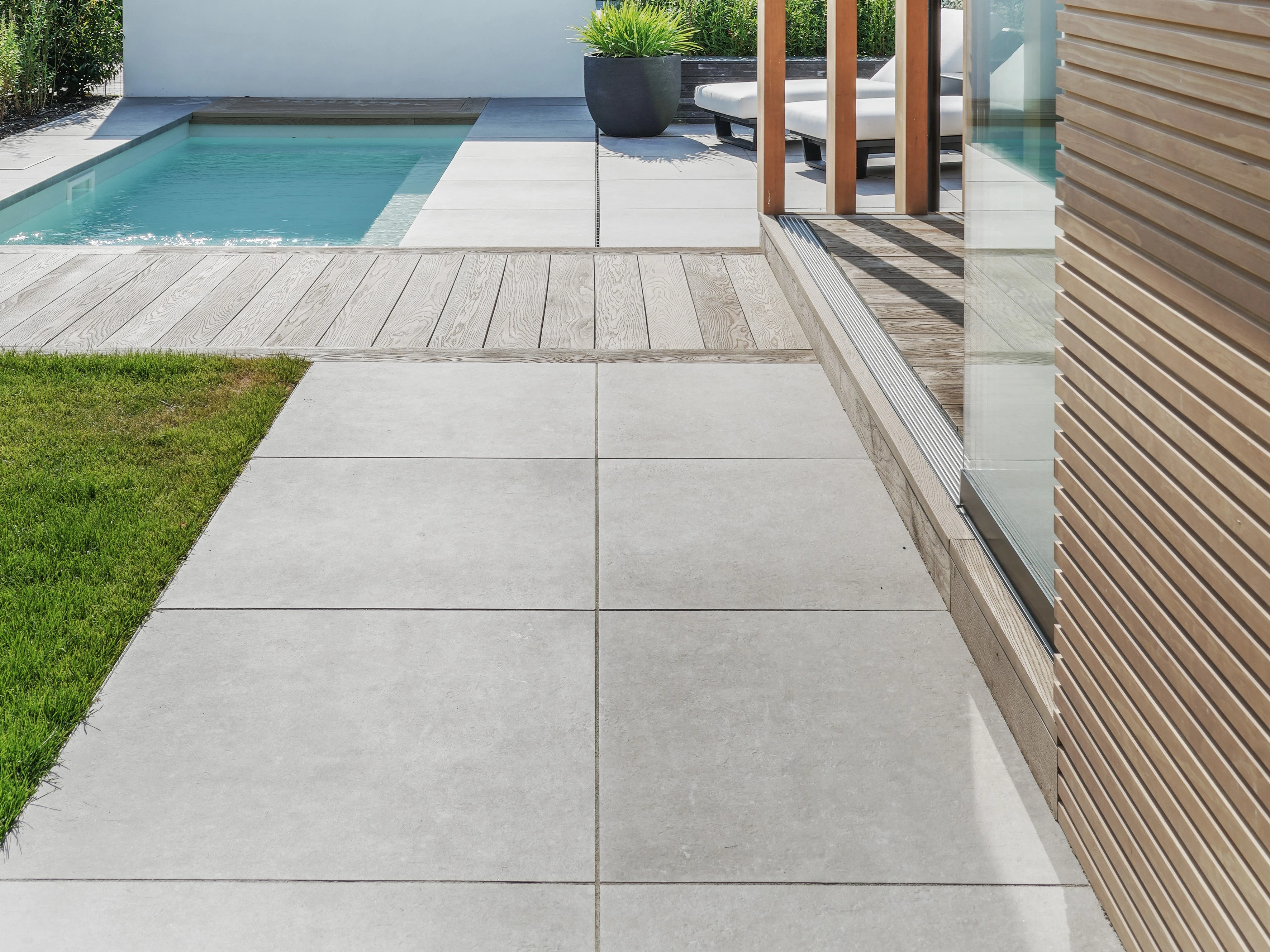 Keramische Tegel Cera3Line Boston Uni 70 x 70 x 3 cm (700 x 700 x 30 mm) - Afbeelding 3